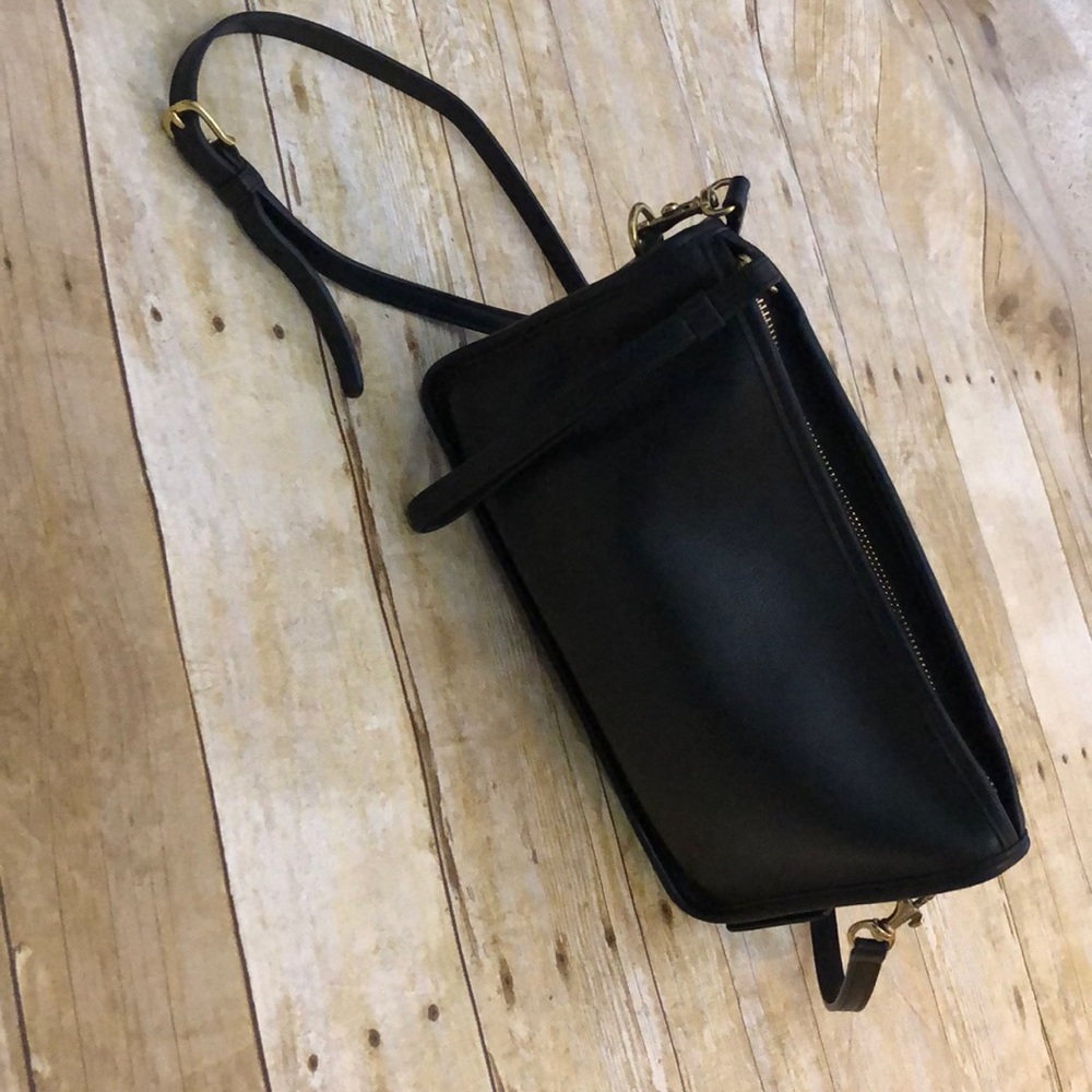 COACH Black Leather Purse